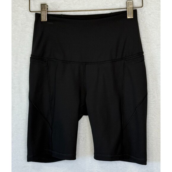 CALIA Women's 7" Essential High-Rise Bike Short Pure Black Size S Powersculpt - Picture 2 of 14